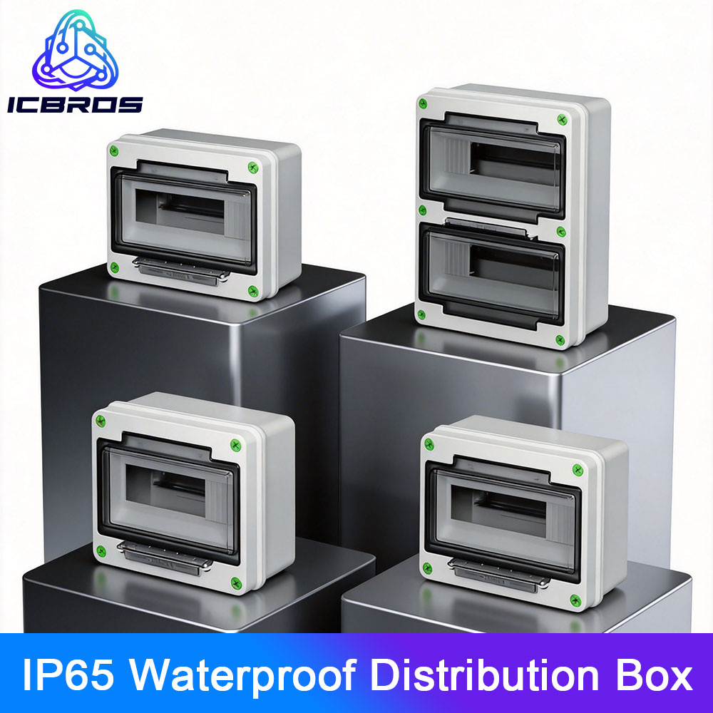 Outdoor Power Box Cover - Lock Waterproof Distribution Outdoor Rainproof Plastic