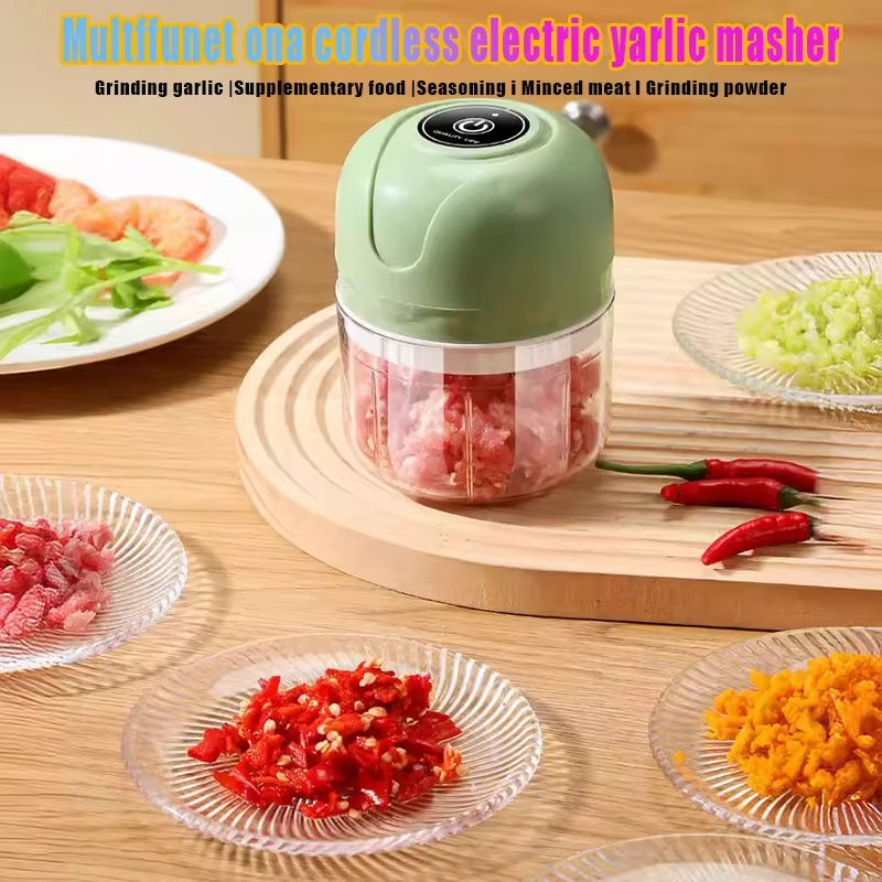 Stump Grinder Attachment - Electric Garlic Masher Garlic Masher Rechargeable