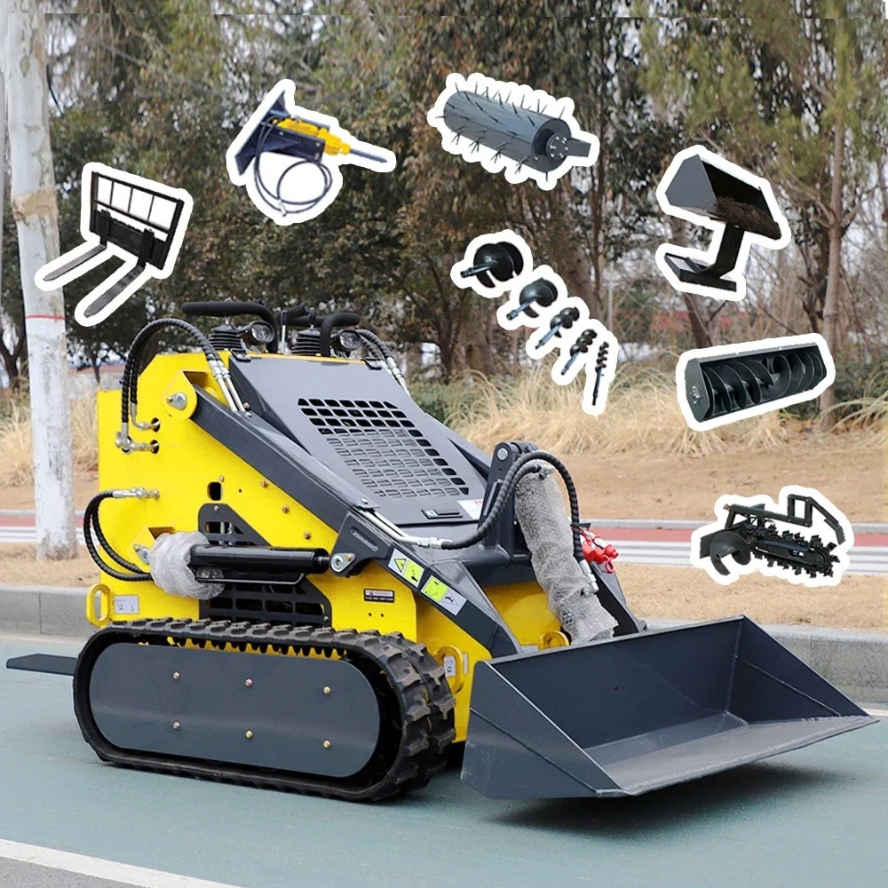 450 mini skid steer loader wit - Stump Grinder Attachment recensie en prijs