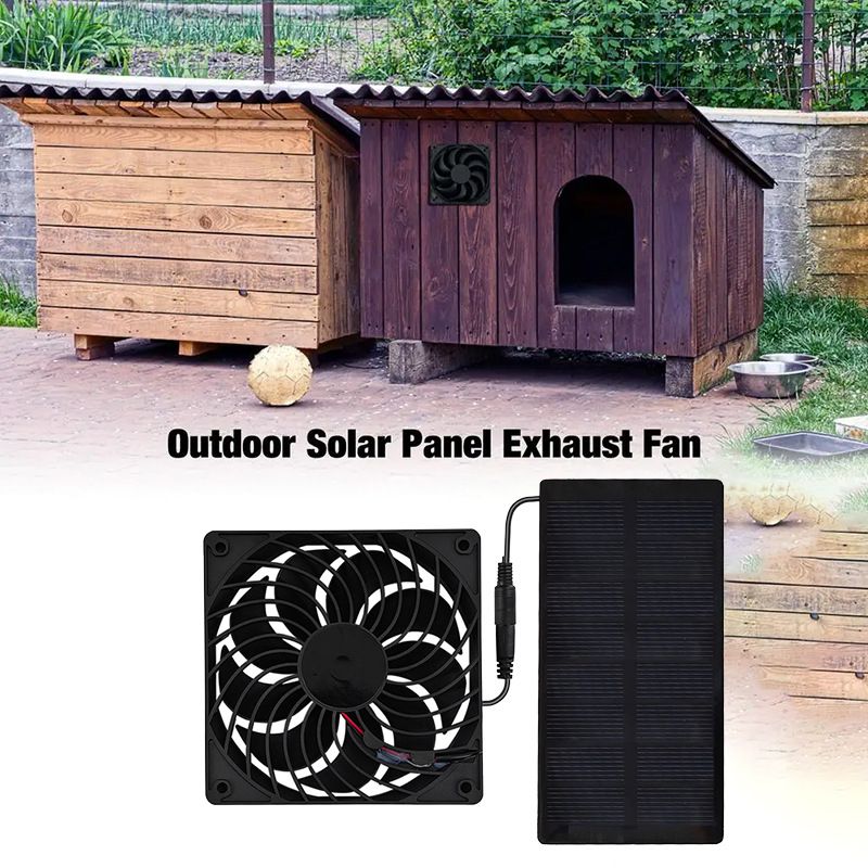12cm Solar Panel Powered Exhau - Outdoor Power Vent recensie en prijs