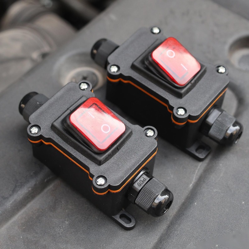 1-2pcs Inline Power Cord 12V-2 - Outdoor Power Box Cover recensie en prijs