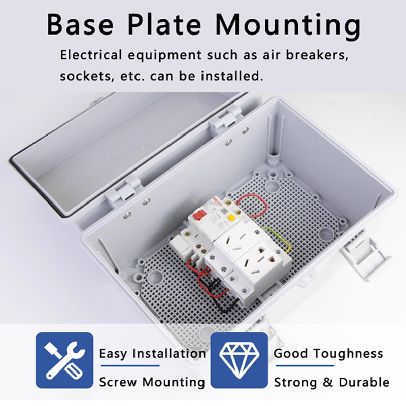 IP66 Waterproof ABS Plastic En - Outdoor Power Box Cover recensie en prijs
