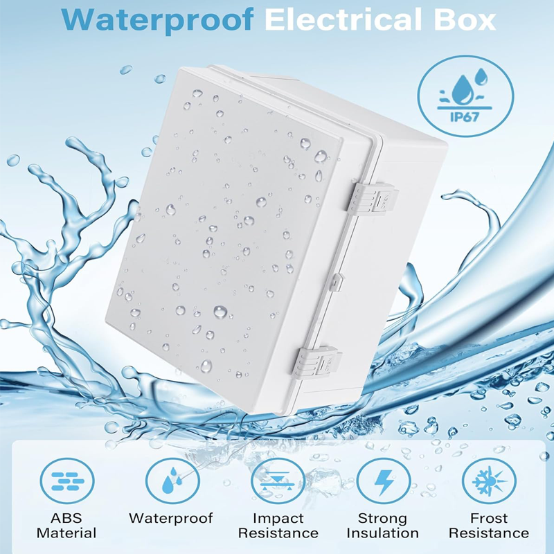 IP66 Waterproof ABS Plastic En - Outdoor Power Box Cover recensie en prijs