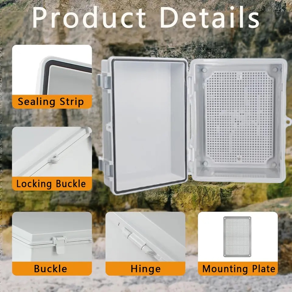 Outdoor IP66 Abs Pc Hinged Pla - Outdoor Power Box Cover recensie en prijs