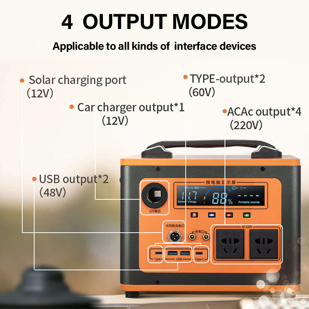 Portable Power Station 300/600 - Outdoor Power Kit recensie en prijs