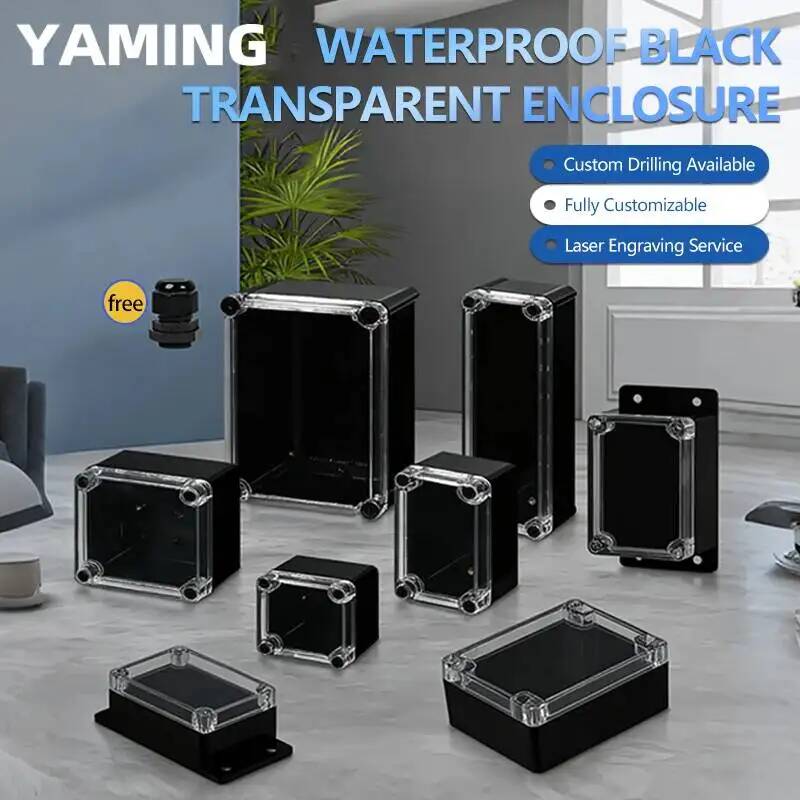 2pcs Transparent Cover Waterpr - Outdoor Power Box Cover recensie en prijs