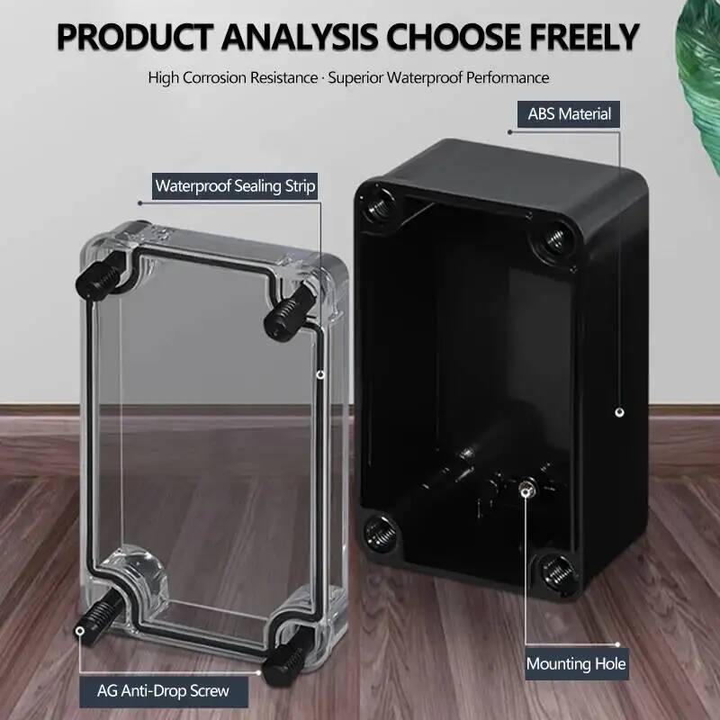 2pcs Transparent Cover Waterpr - Outdoor Power Box Cover recensie en prijs