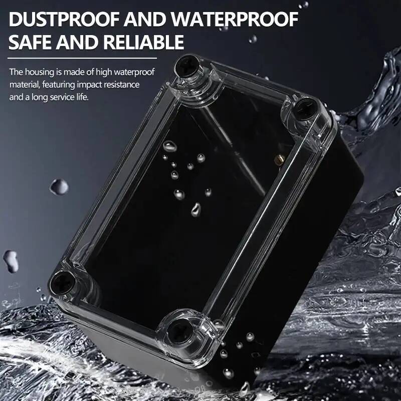 2pcs Transparent Cover Waterpr - Outdoor Power Box Cover recensie en prijs