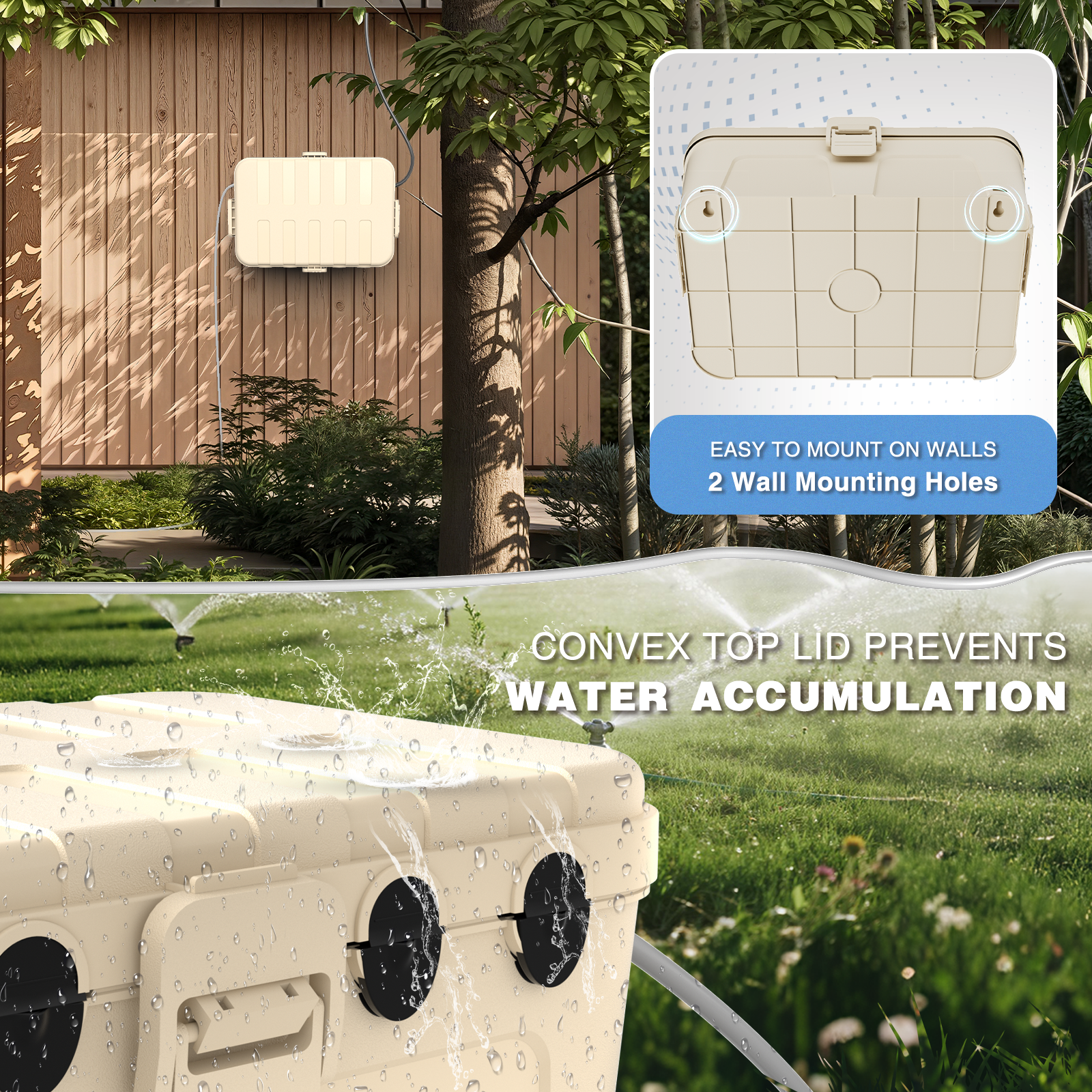 IP54 Large Outdoor Electrical  - Outdoor Power Box Cover recensie en prijs