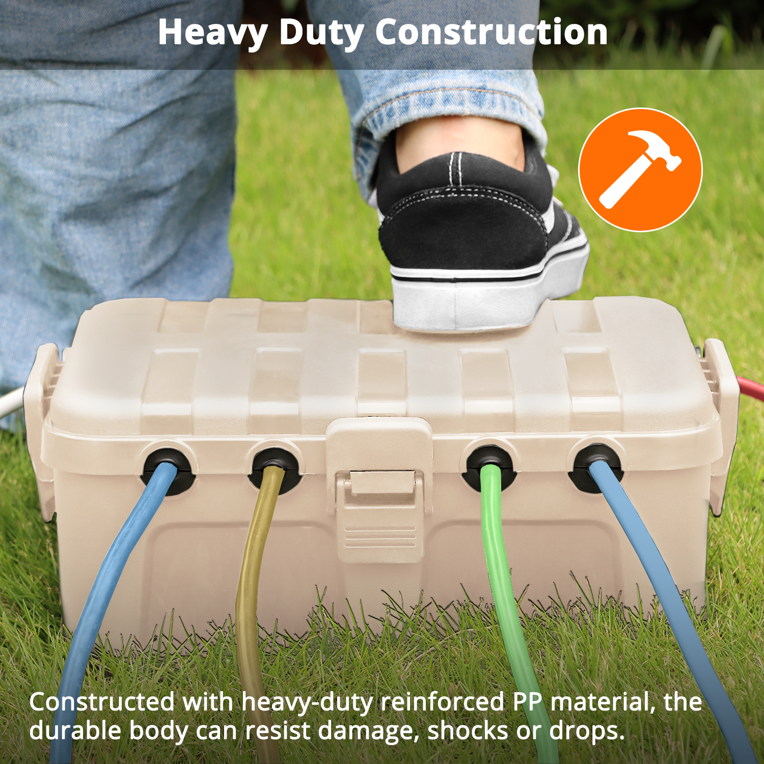 IP54 Large Outdoor Electrical  - Outdoor Power Box Cover recensie en prijs