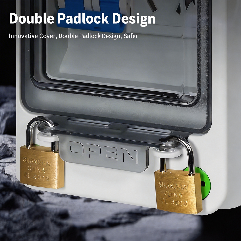 Lock Waterproof Distribution O - Outdoor Power Box Cover recensie en prijs