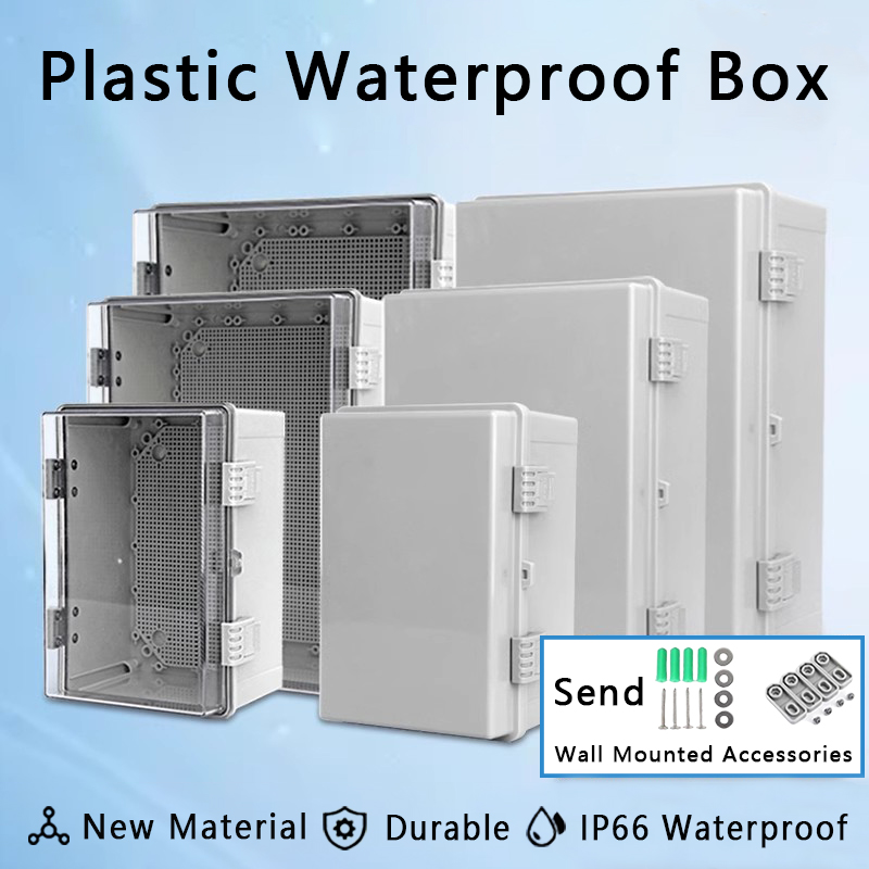 IP66 Waterproof Gray/Transpare - Outdoor Power Box Cover recensie en prijs
