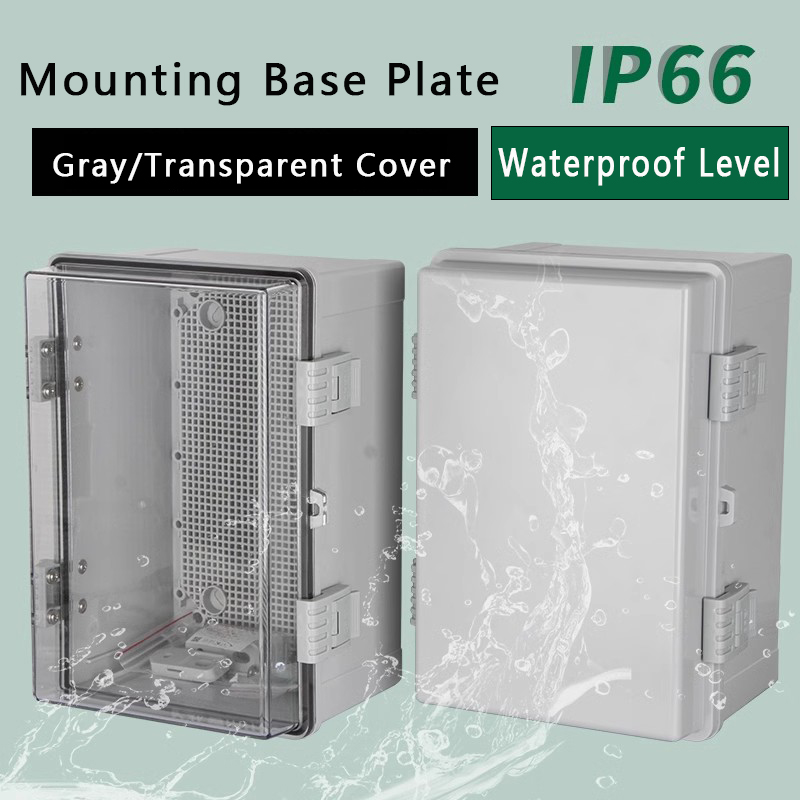 IP66 Waterproof Gray/Transpare - Outdoor Power Box Cover recensie en prijs