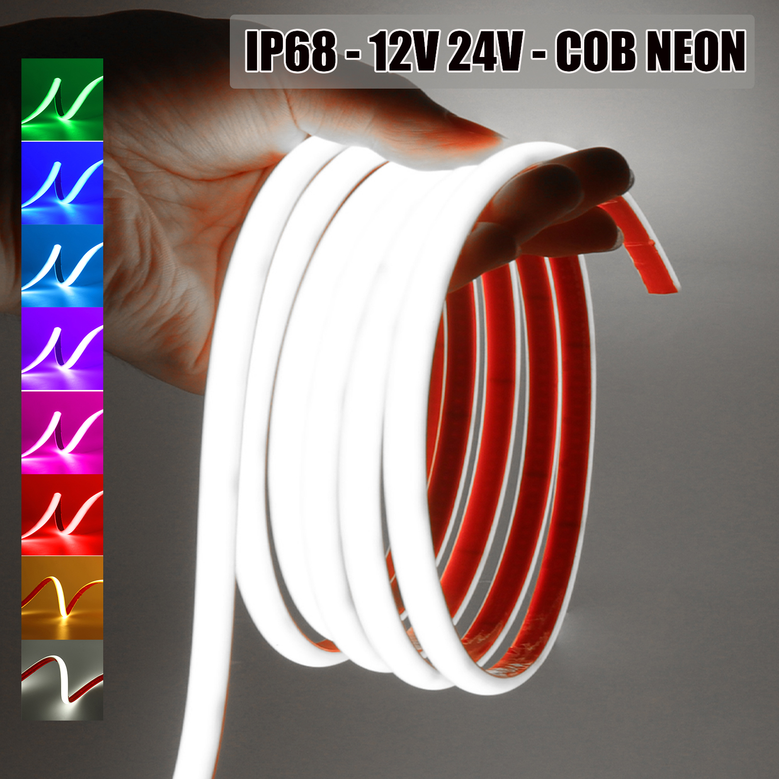 IP68 Waterproof COB Neon Strip - Outdoor Power Strip Weatherproof recensie en prijs