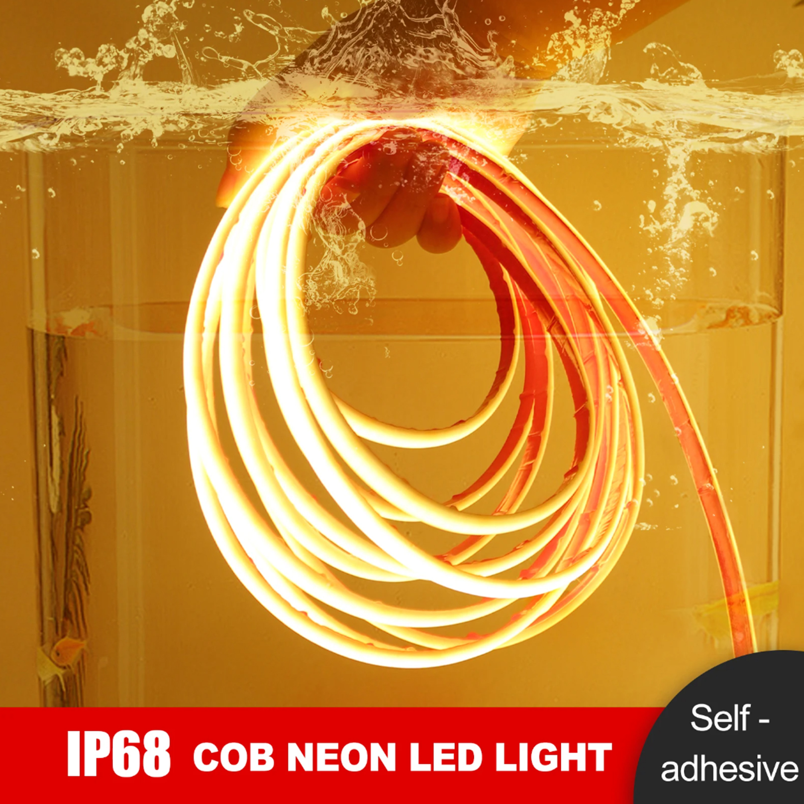 IP68 Waterproof COB Neon Strip - Outdoor Power Strip Weatherproof recensie en prijs