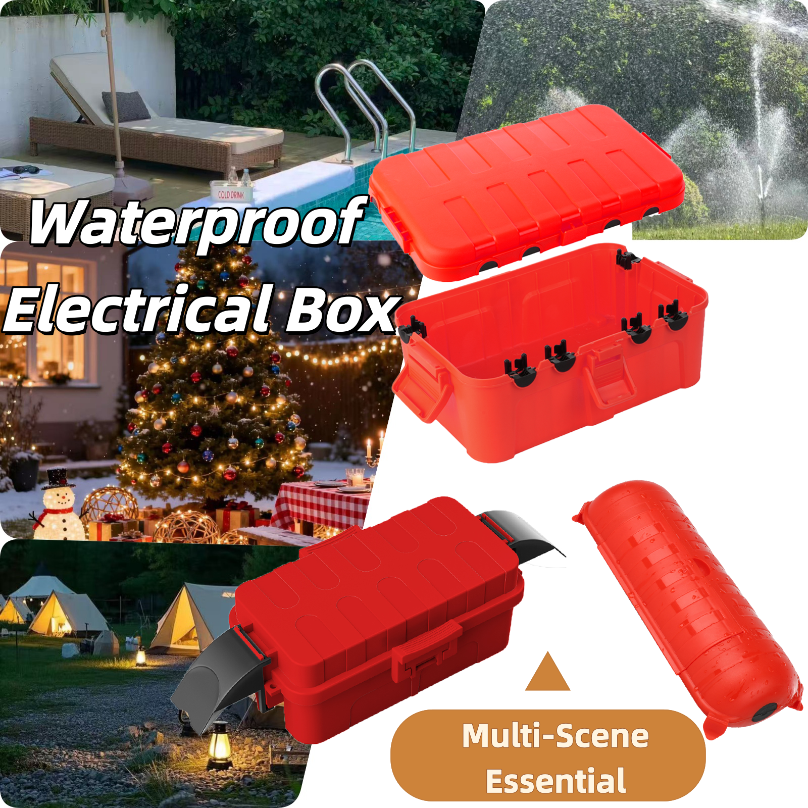 Weatherproof IP54 Outdoor Exte - Outdoor Power Box Cover recensie en prijs