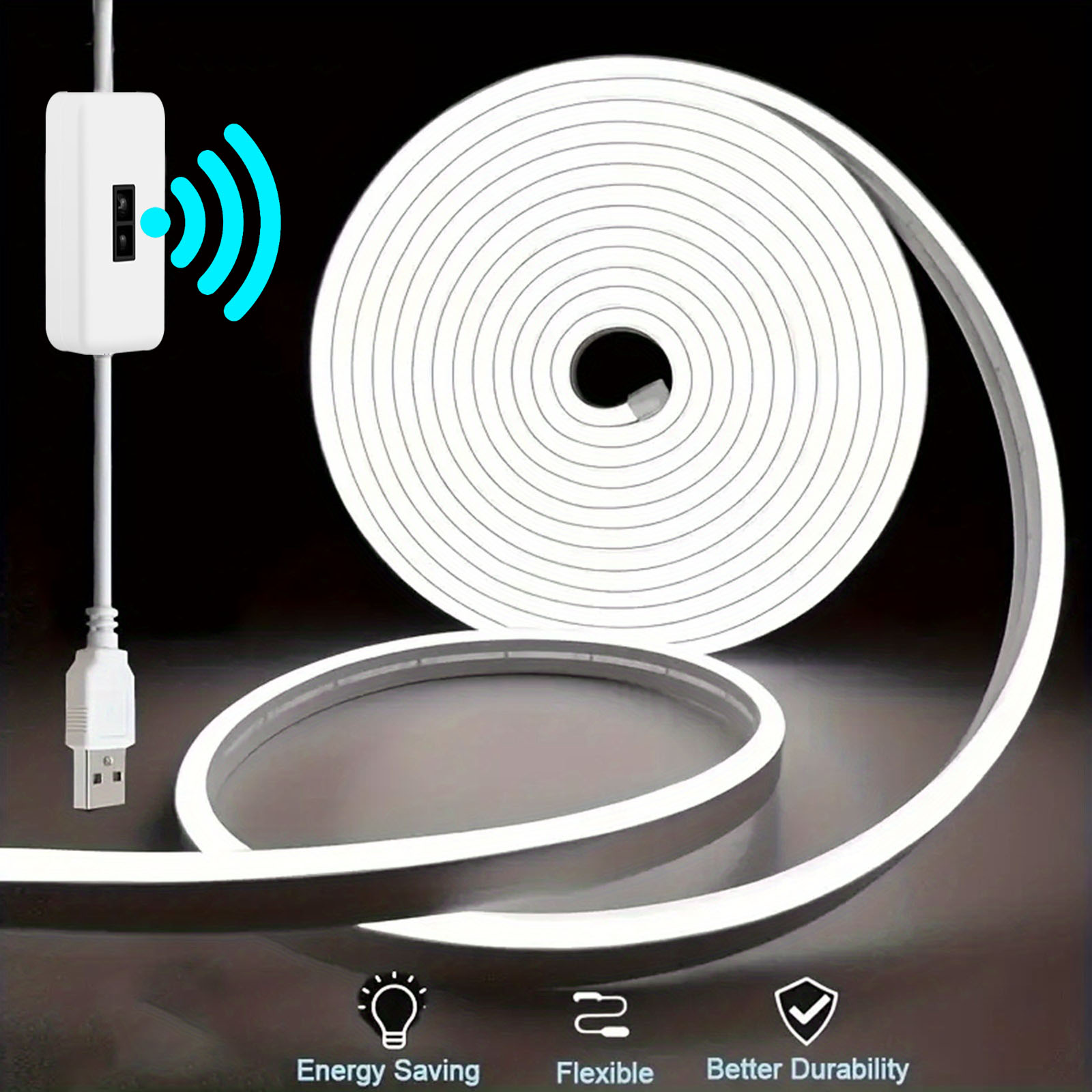 Motion Sensor Neon LED Light S - Outdoor Power Strip Weatherproof recensie en prijs