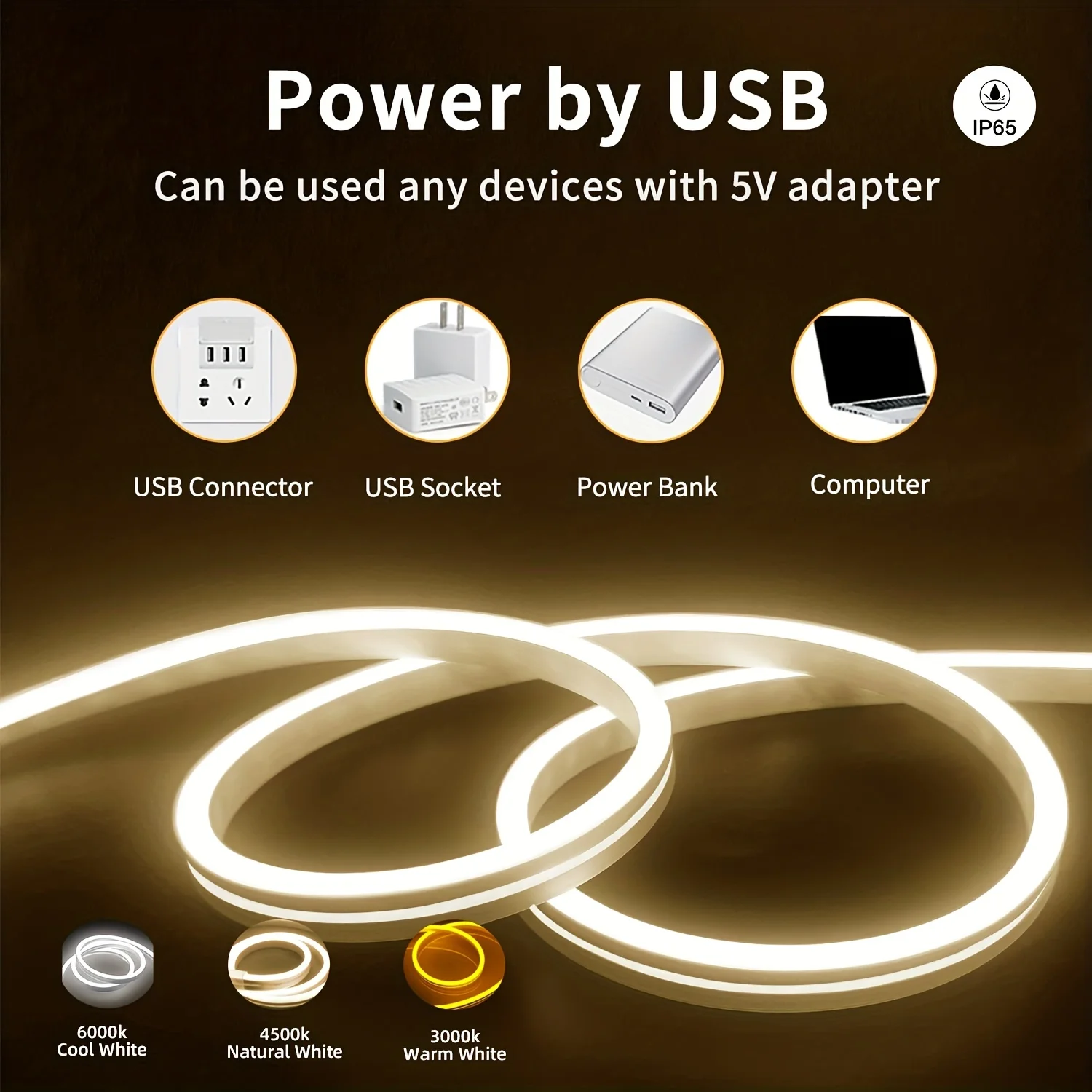 Motion Sensor Neon LED Light S - Outdoor Power Strip Weatherproof recensie en prijs
