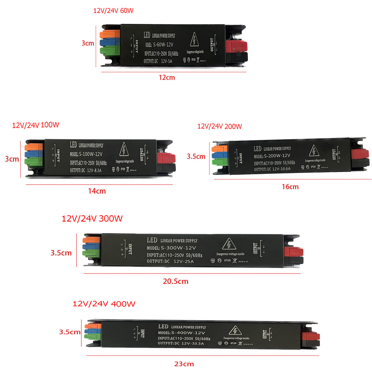 AC 110V 220V to DC 12V 24V LED - Outdoor Power Supply 12V recensie en prijs