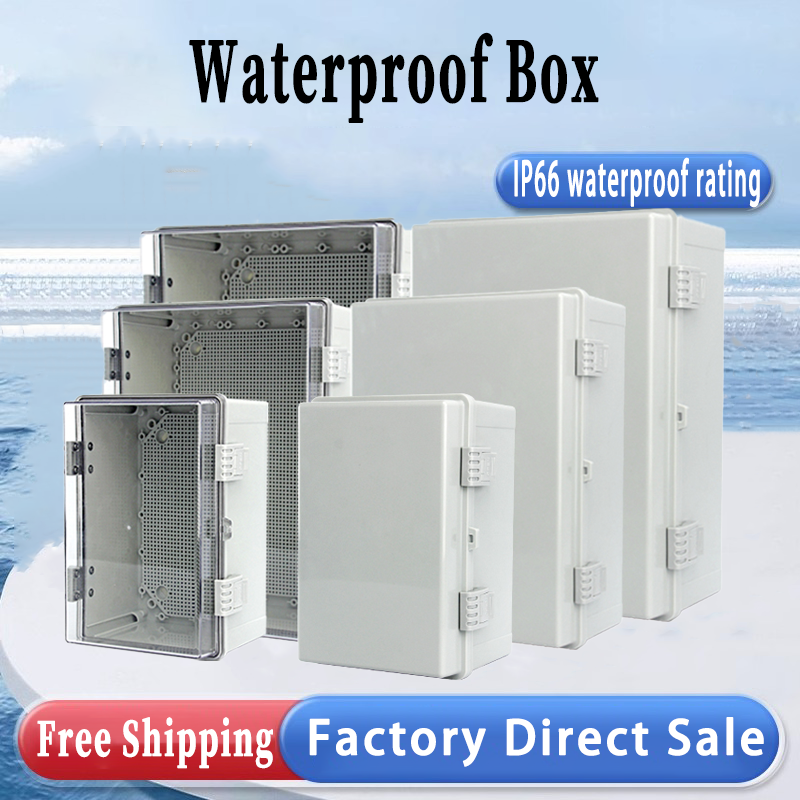 IP66 Waterproof Gray/Transpare - Outdoor Power Box Cover recensie en prijs