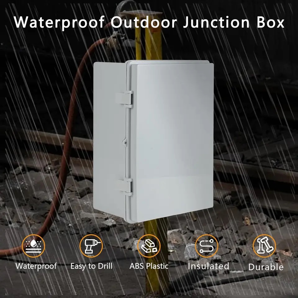 IP66 Waterproof Gray/Transpare - Outdoor Power Box Cover recensie en prijs