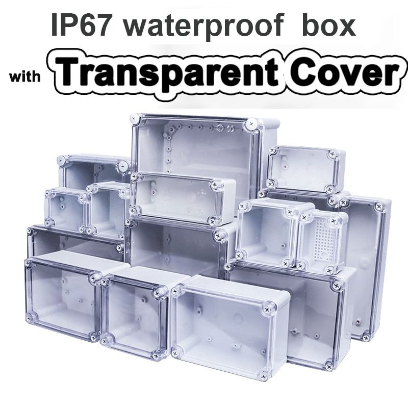 F-type transparent waterproof  - Outdoor Power Box Cover recensie en prijs