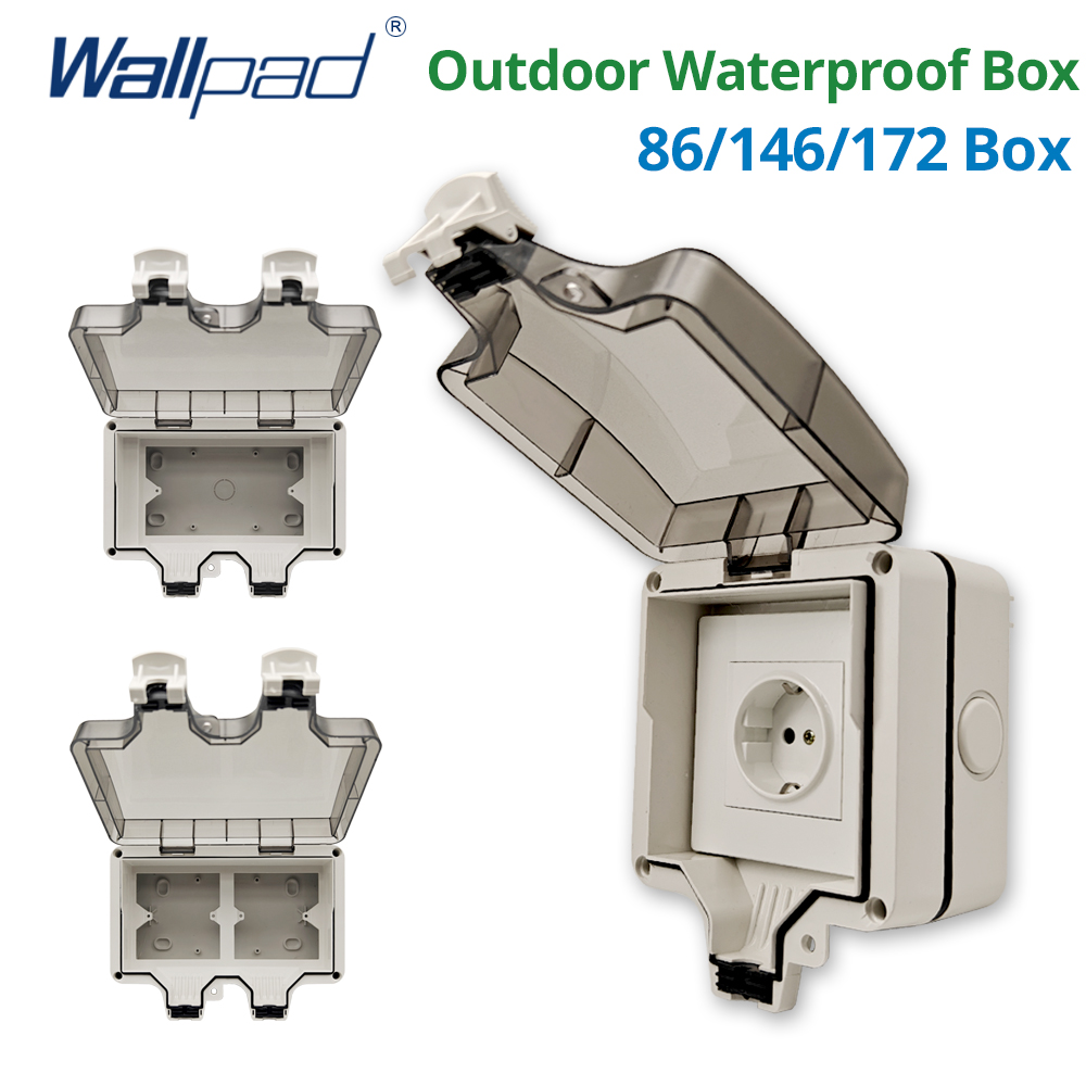 Wallpad IP66 Dustproof Waterpr - Outdoor Power Box Cover recensie en prijs