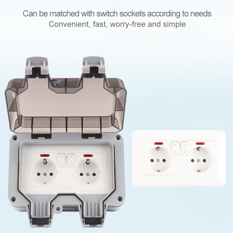 IP66 EU Germany Standard Water - Outdoor Power Box Cover recensie en prijs