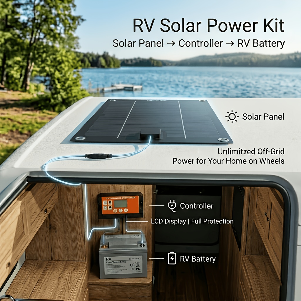 18V Solar Power Kit for Yacht, - Outdoor Power Kit recensie en prijs