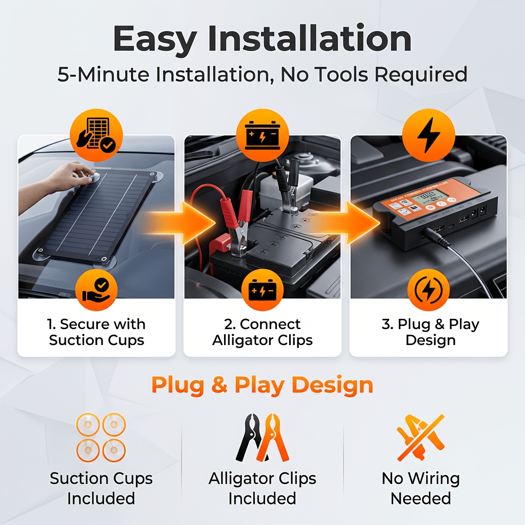 18V Solar Power Kit for Yacht, - Outdoor Power Kit recensie en prijs