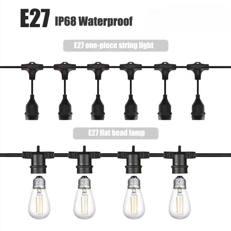 Outdoor E27 Threaded Head Lamp - Outdoor Power Strip Weatherproof recensie en prijs