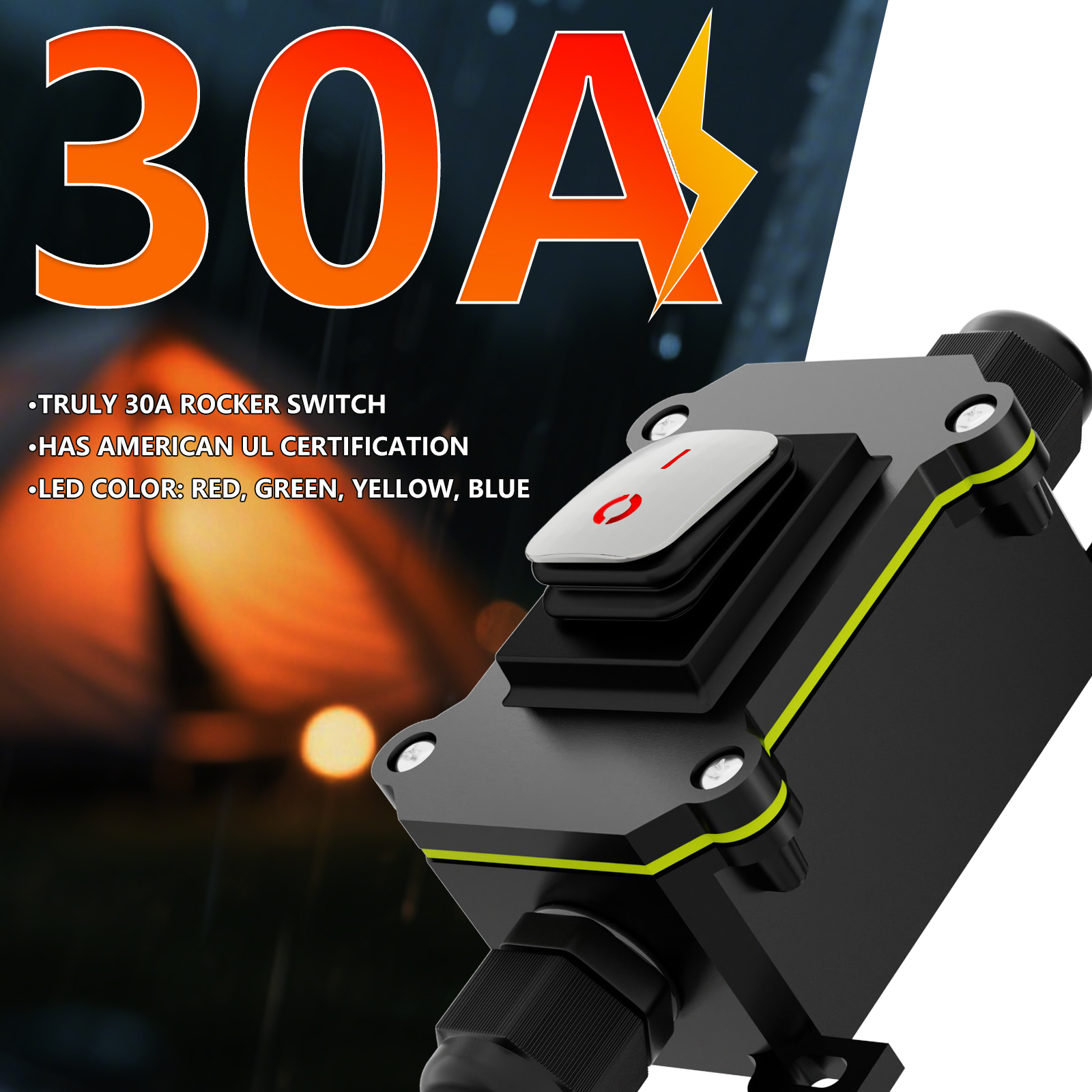 FILN 30A Waterproof Rocker Swi - Outdoor Power Box Cover recensie en prijs