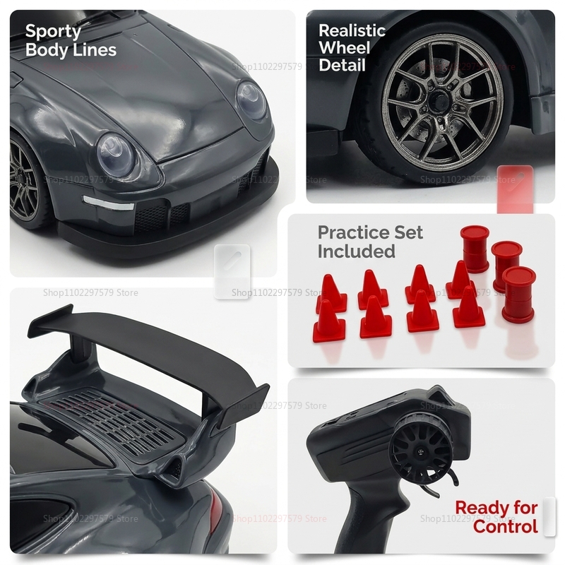 NEW RC Drift Car 2.4GHz 1:24 R - Outdoor Power Double Adapter recensie en prijs