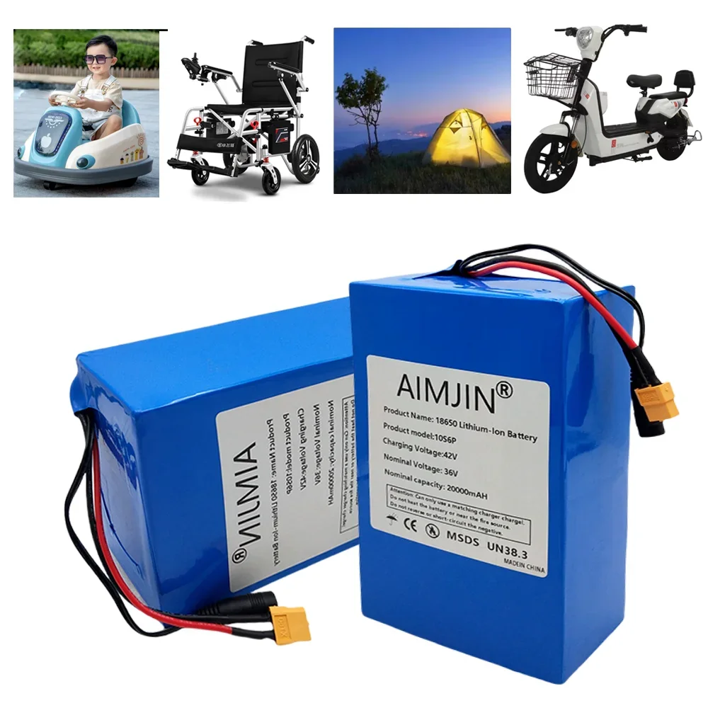 10S6P Li-ion battery pack 1000 - Outdoor Power Wheelchair recensie en prijs