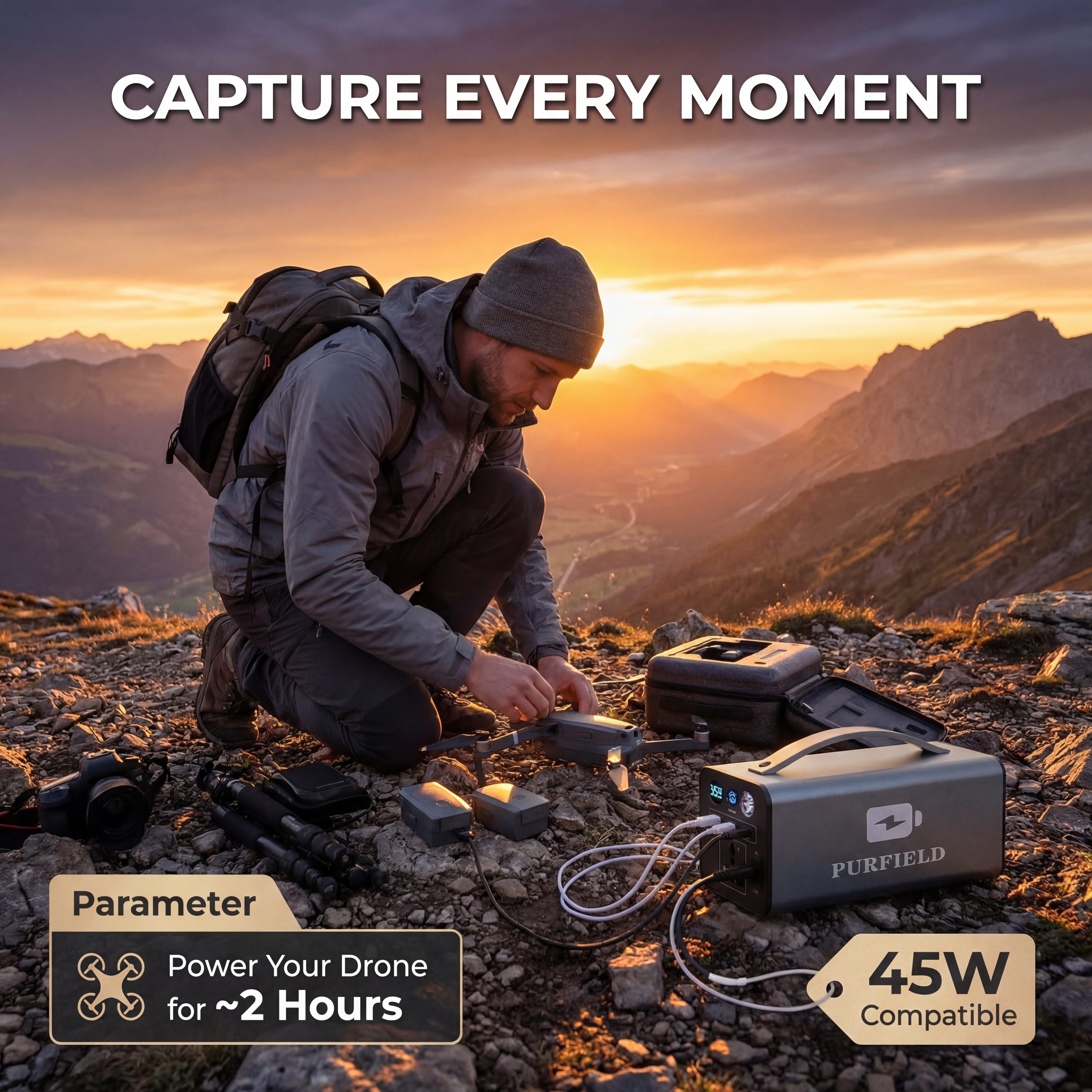 180W Outdoor Power Station 320 - Outdoor Power Kit recensie en prijs