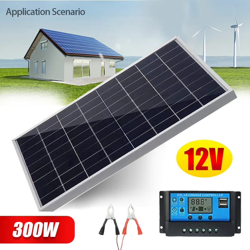 600W 12V Complete Solar Panel  - Outdoor Power Supply 12V recensie en prijs