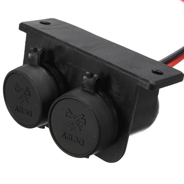 Waterproof Double Cigarette Li - Outdoor Power Double Adapter recensie en prijs