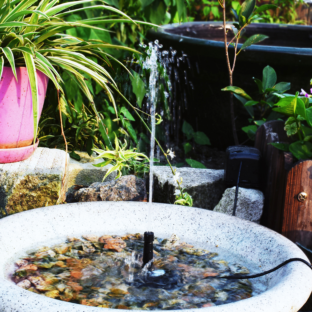 Mini Solar Fountain Pump 1.5W  - Outdoor Power Kit recensie en prijs