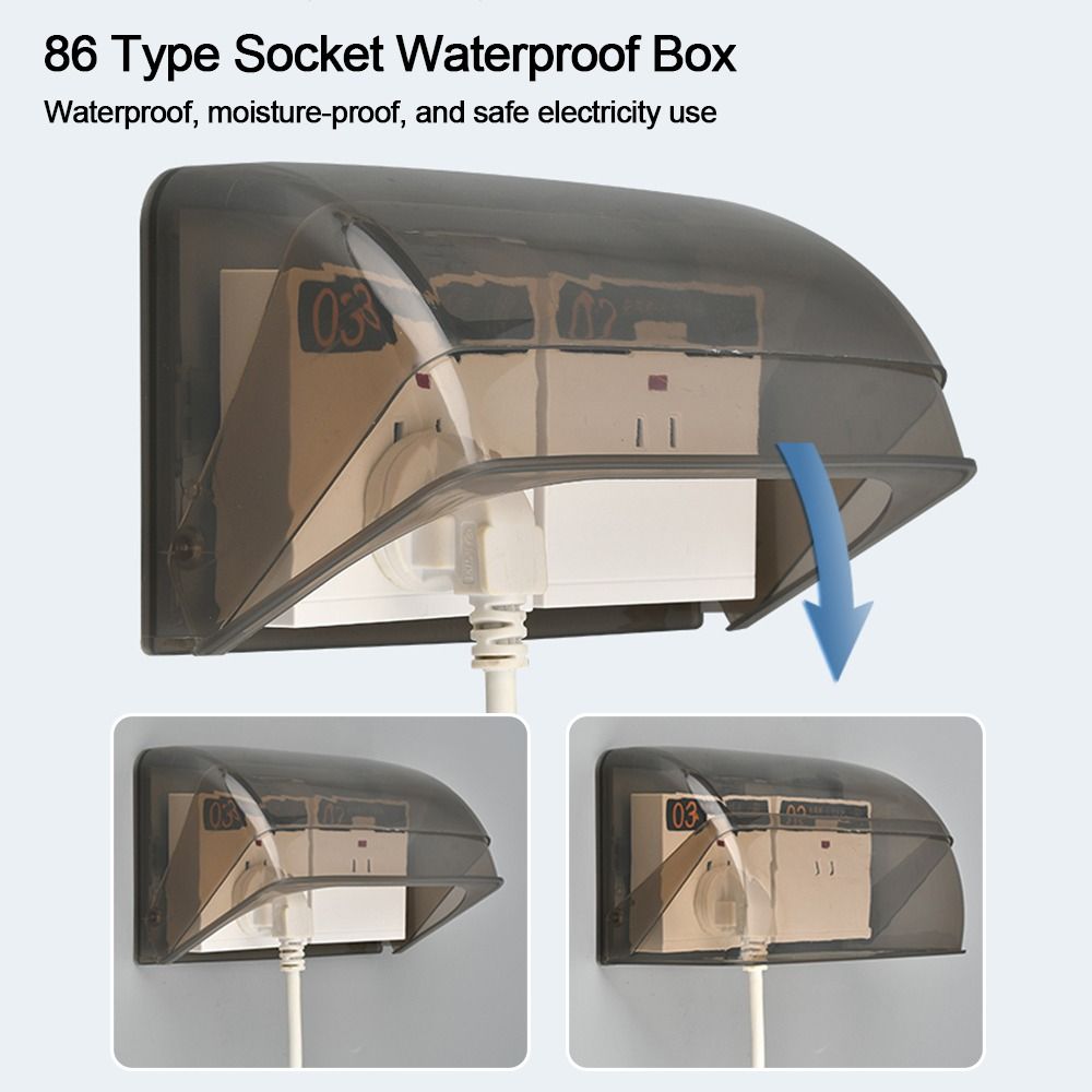 1Pcs Outdoor Socket Waterproof - Outdoor Power Box Cover recensie en prijs