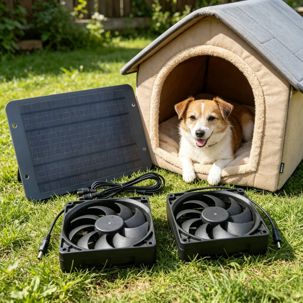 Space Saving Solar Powered Dua - Outdoor Power Vent recensie en prijs