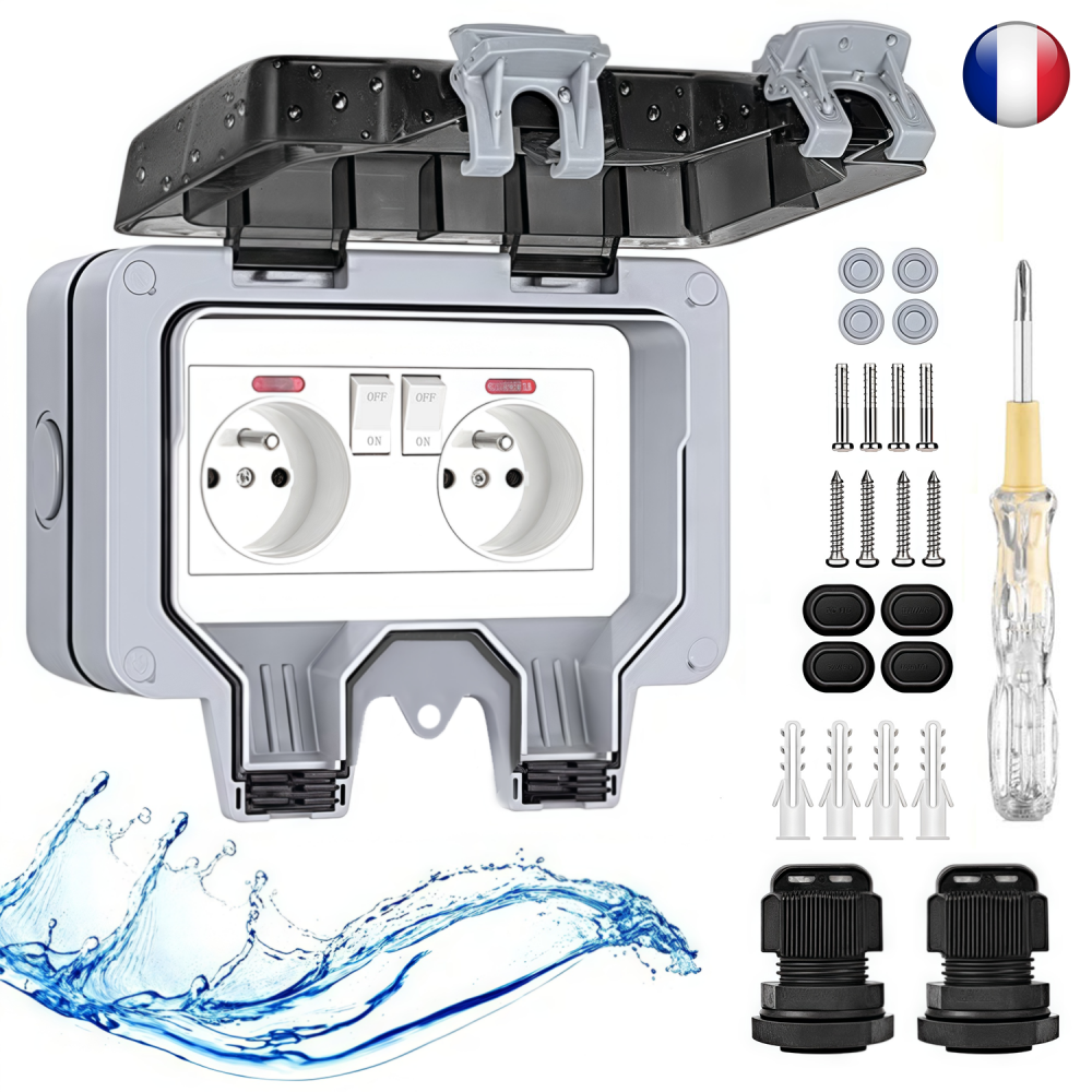 EIOMR France IP66 Weatherproof - Outdoor Power Box Cover recensie en prijs