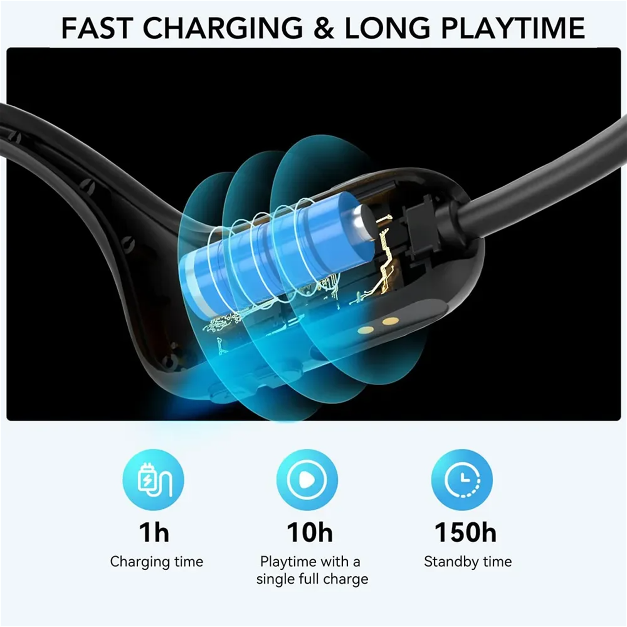 NUROUM Bluetooth Earphone Neck - Outdoor Power Adapter Usb recensie en prijs