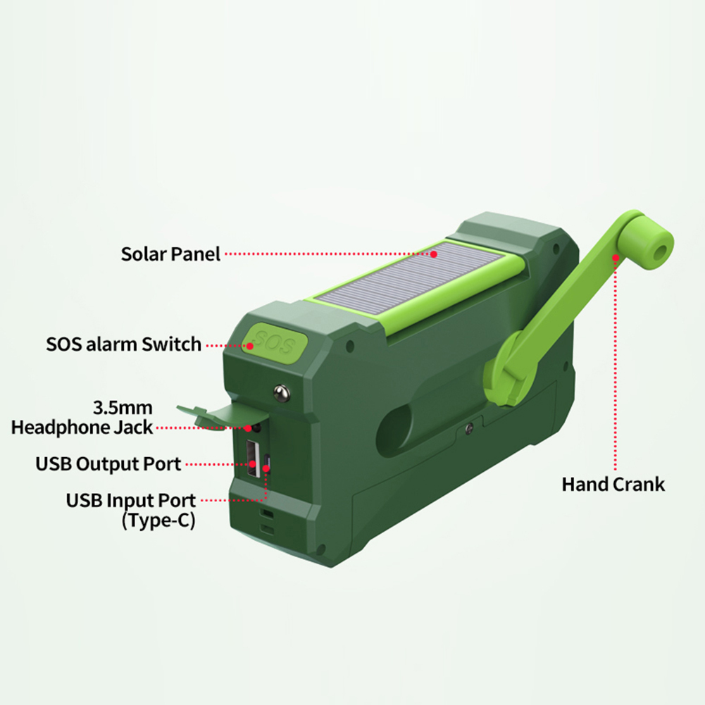 10000mAh Multifunctional Radio - Outdoor Power Kit recensie en prijs