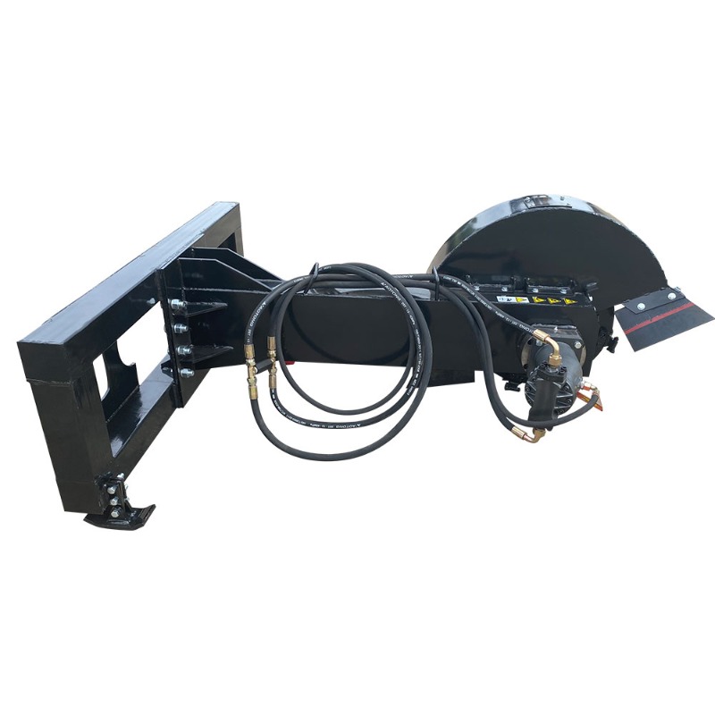 Stump grinder attached to a sk - Stump Grinder Attachment recensie en prijs