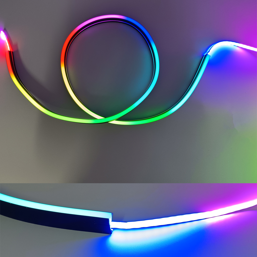 Black Silicone Tube LED Neon L - Outdoor Power Strip Weatherproof recensie en prijs