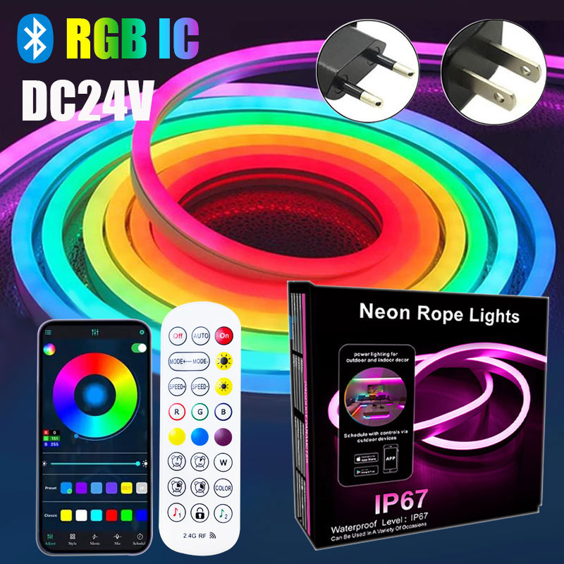 24V Addressable Neon Led Ribbo - Outdoor Power Strip Weatherproof recensie en prijs