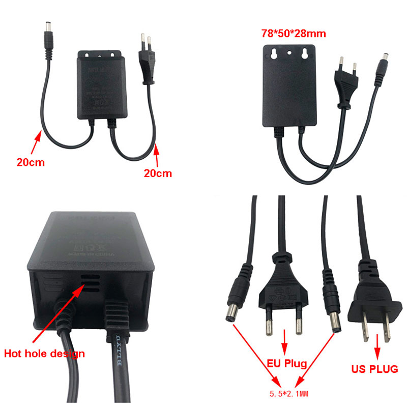 Power Adapter US/EU Outdoor Wa - Outdoor Power Supply 12V recensie en prijs
