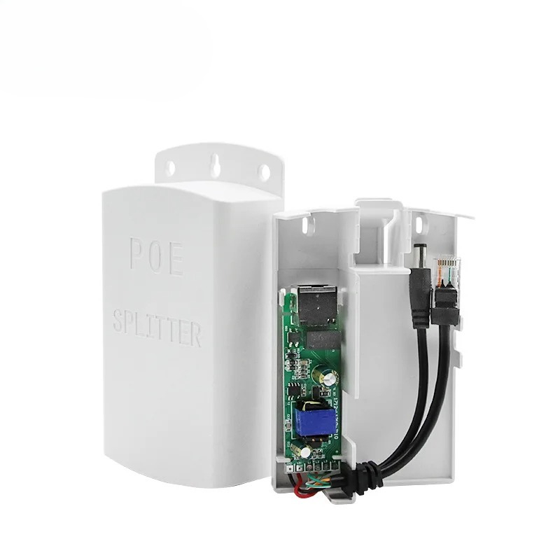 1PCS  POE Splitter 48V to 12V  - Outdoor Power Supply 12V recensie en prijs