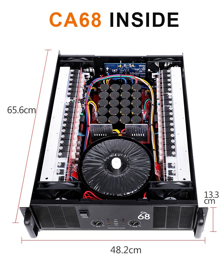 New Product CA Series 2*2000w  - Outdoor Power Products recensie en prijs