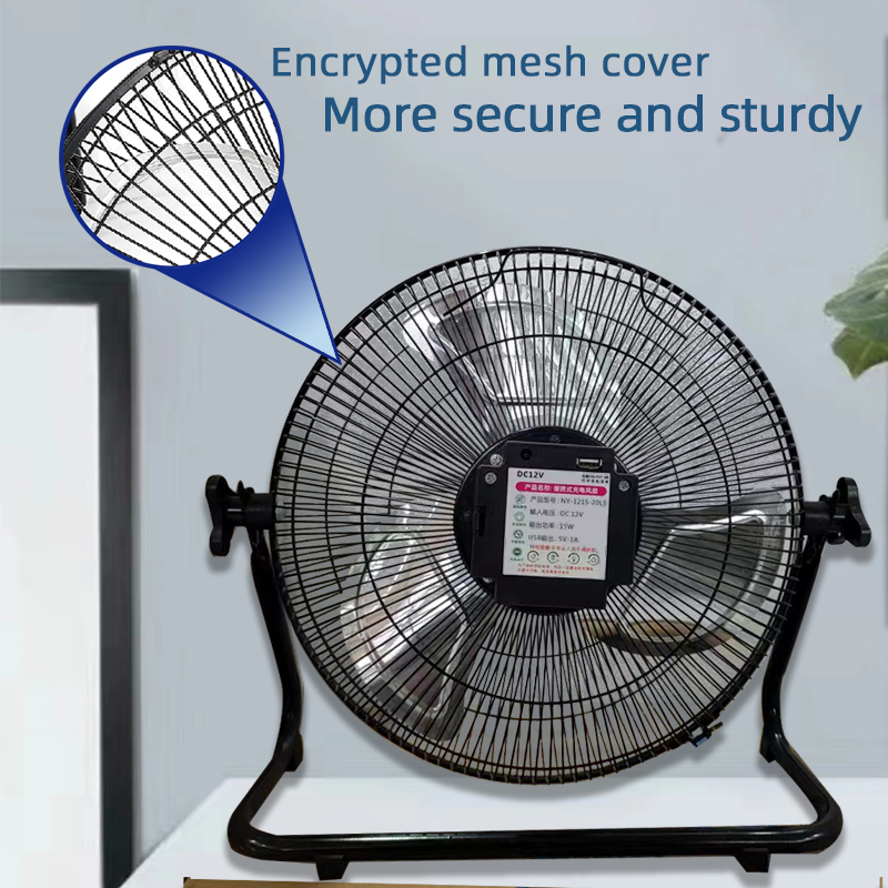 14 Inch Portable Solar Fan,Rec - Outdoor Power Supply 12V recensie en prijs